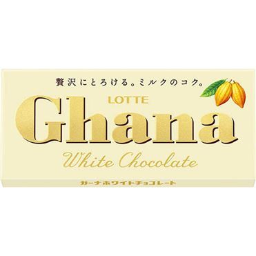 Lotte Ghana White Chocolate 45g