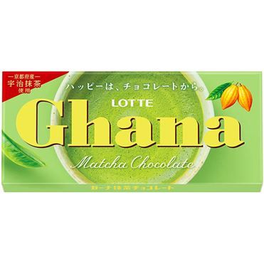 Lotte Ghana Matcha Chocolate 45g