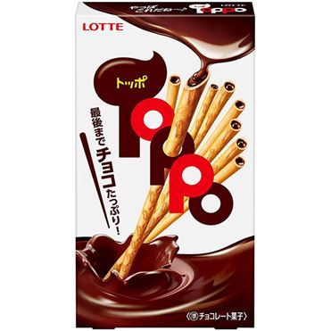 Lotte Toppo Chocolate Snack 2 Packs