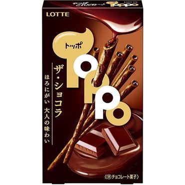 Lotte Toppo The Chocolat Bitter 2 Packs