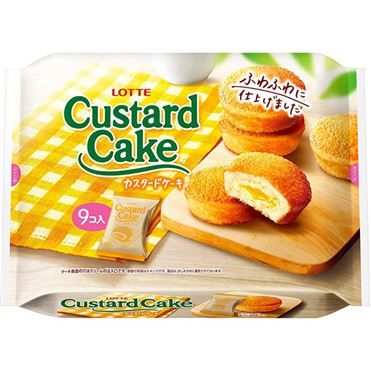 Lotte Custard Cake Party Pack 9 Pieces