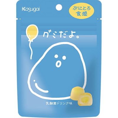 Kasugai Gummy Dayo Lactic Drink Flavor 60g