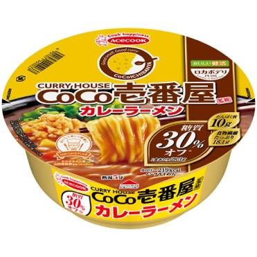 Acecook Locabo Deli PLUS - CoCo Ichibanya Curry Ramen (Low Carb) 72g
