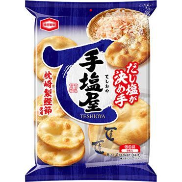 Kameda Seika Teshioya - Dashi Shio Senbei (8 Pieces)