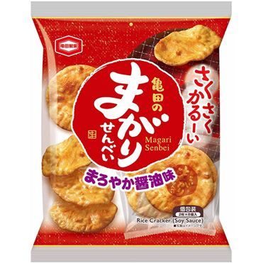 Kameda Seika Magari Senbei - Umami Soy Sauce Flavor (16 Pieces)