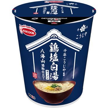 Acecook Hakkaisan Sake Lees Chicken Shio Paitan Ramen Supervised by Sennen Koujiya 60g