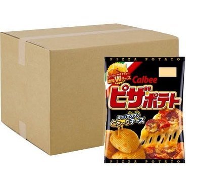 Calbee &quot;Pizza Potato&quot;, Potato Chips, 63g x 12 bags