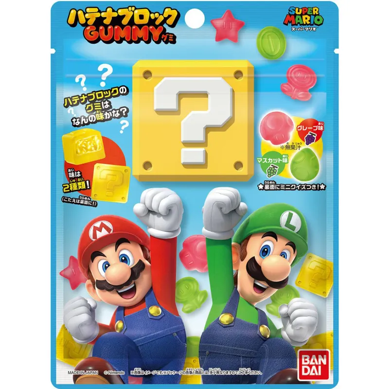 Bandai Super Mario Question Block Gummy 37g