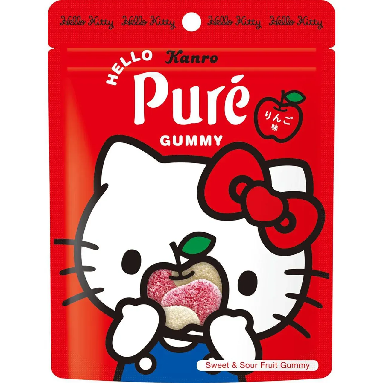 Kanro Pure Gummy × Hello Kitty 56g