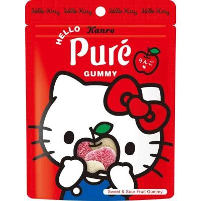 Kanro Pure Gummy × Hello Kitty 56g