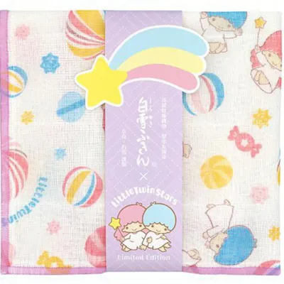 Shirayuki Yuzen Cloth Little Twin Stars 1pc