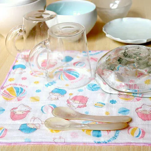 Shirayuki Yuzen Cloth Little Twin Stars 1pc