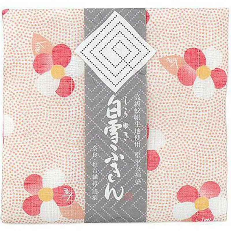 Shirayuki Yuzen Cloth Camellia Coral 1pc
