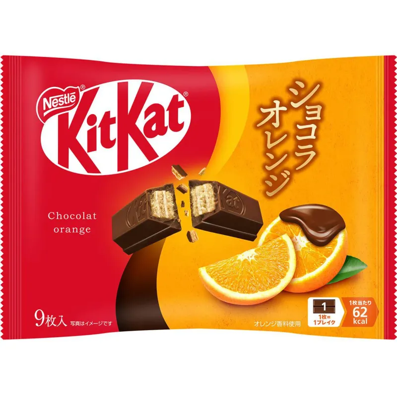 Nestle KitKat Chocolat Orange 9pcs