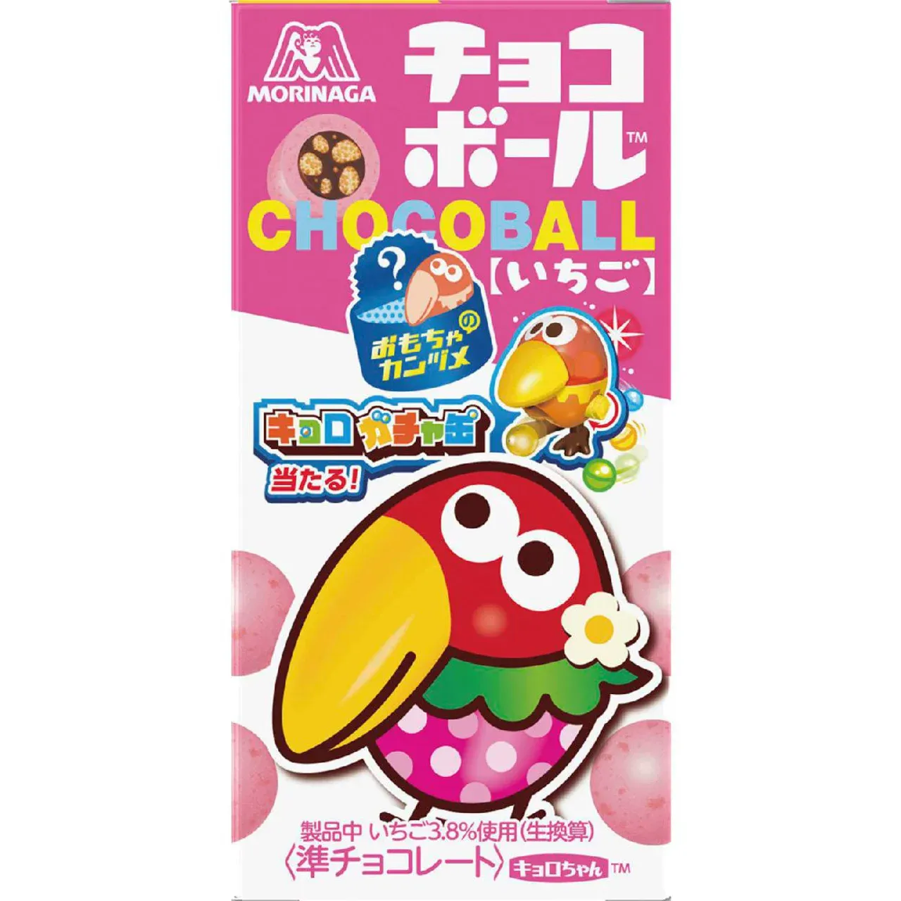 Morinaga &quot;Choco Ball, Strawberry&quot; 24g