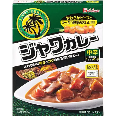 House Foods Java Curry Medium Hot 200g