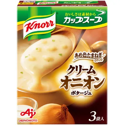 Ajinomoto Knorr Cup Soup Cream Onion Potage 3 Servings