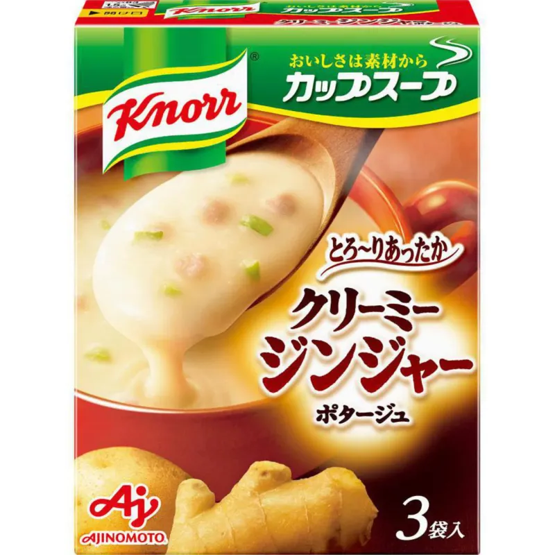 Ajinomoto Knorr Cup Soup Creamy Ginger Potage 3 Servings
