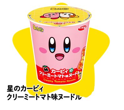 Sanyo, Hoshi no Kirby, Creamy Tomato Noodle, Ramen, 67g