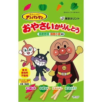 Tokyo Karinto Anpanman Vegetable Karinto Snack 30g