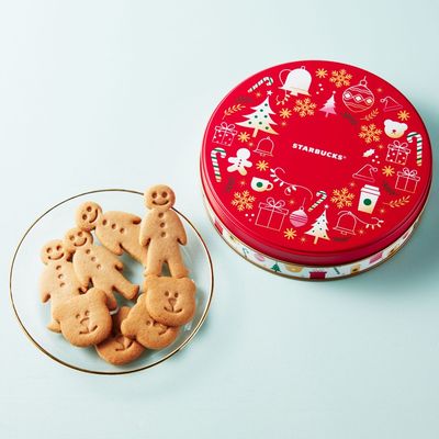 Starbucks Japan, Ginger Bread Cookie Can, 2025 Holiday