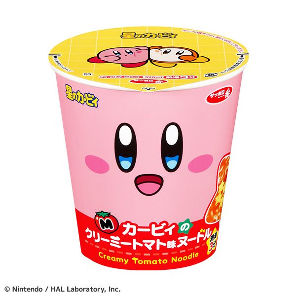 Sanyo, Hoshi no Kirby, Creamy Tomato Noodle, Ramen, 67g