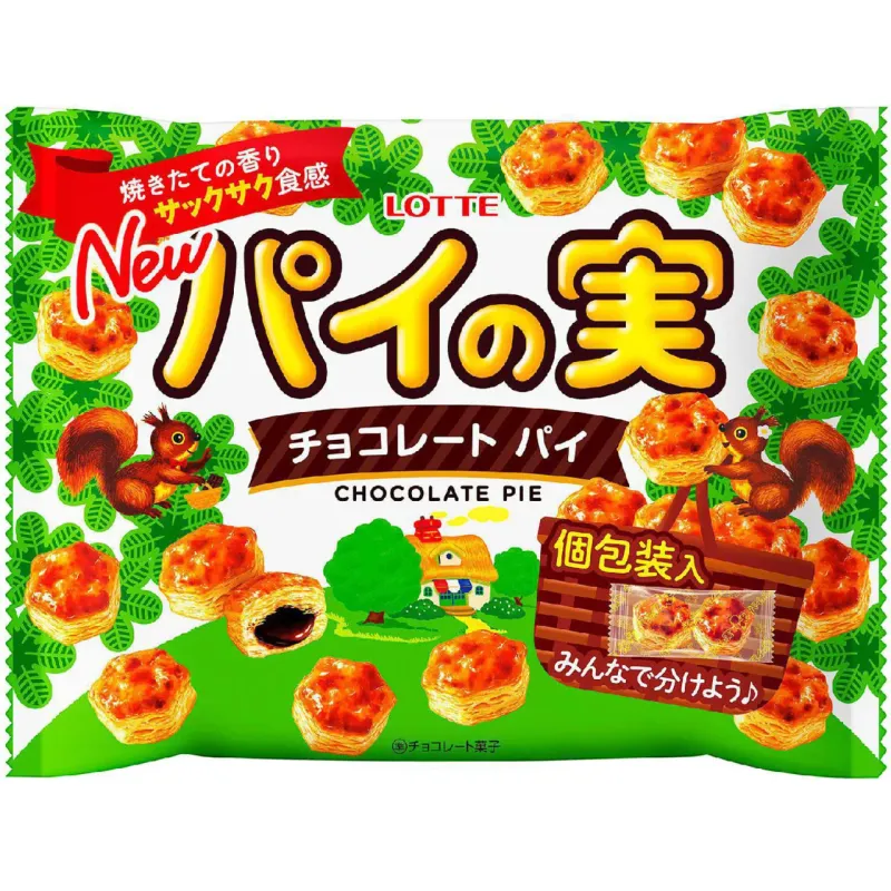 Lotte Pie no Mi (painomi) Share Pack 124g