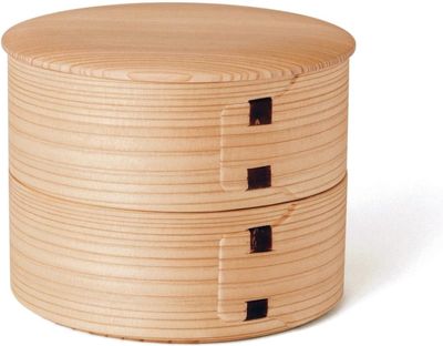 Oodate Kougeisha, Himeko, Wooden Magewappa Double-Tier Lunch Box, 720ml