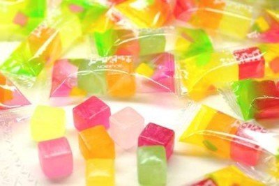 Bourbon, Cubyrop, 7 Flavors in 1 Pack, 100g, Small hard candy