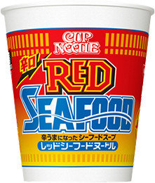 Nissin, Cup Noodle, Red Seafood Noodle, 1 Cup 75g