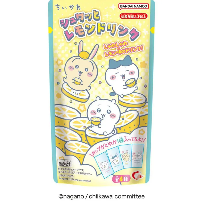 Heart Chiikawa Shuwatto Lemon Drink Kit 10g