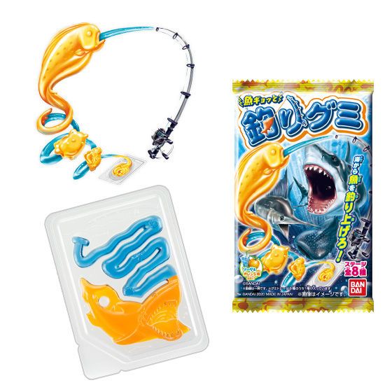 Bandai Uo-Gyotto Tsurigumi (Fishing Gummy) 14 g