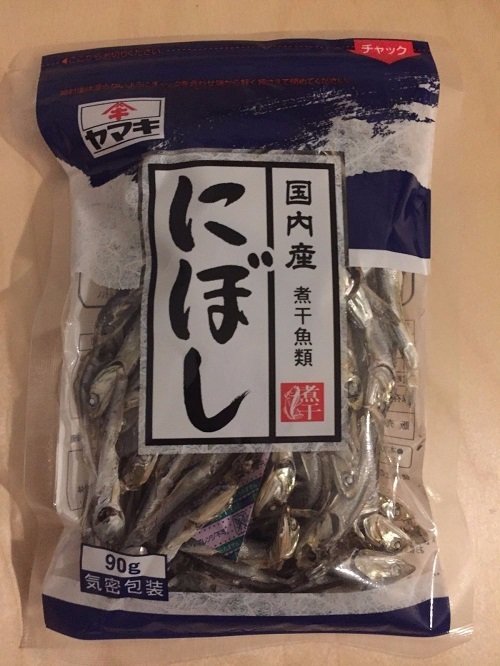 Yamaki, Dried Sardine for Fish Stock, Niboshi, 90g in 1 bag