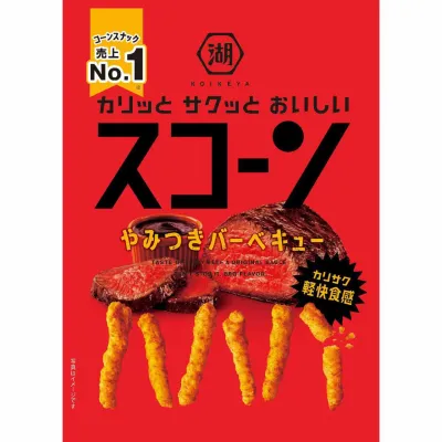 Koikeya Scone Yamitsuki BBQ Flavor 73 g