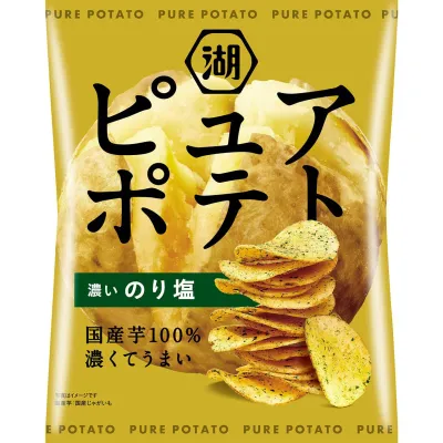 Koikeya Pure Potato Koi Nori Shio 52g