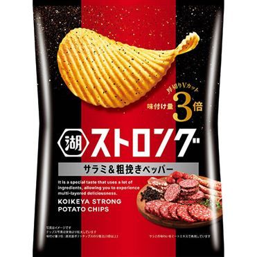 Koikeya Strong Salami &amp; Coarse Pepper 52g