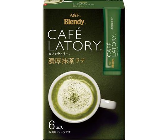 Ajinomoto, Cafe Latory, Matcha　Latte, 6 Sticks in 1 Box