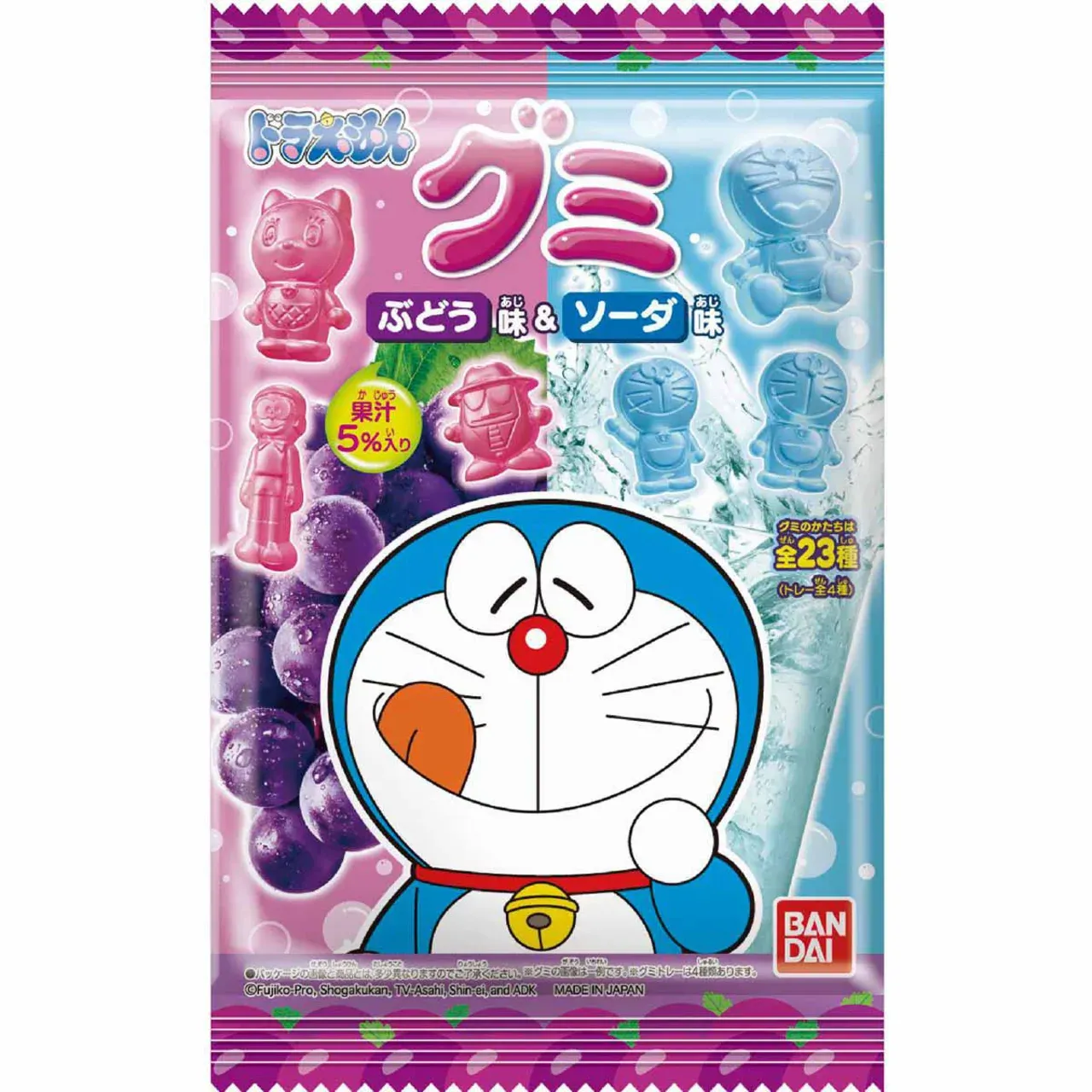 Bandai Doraemon Gummy 18 g