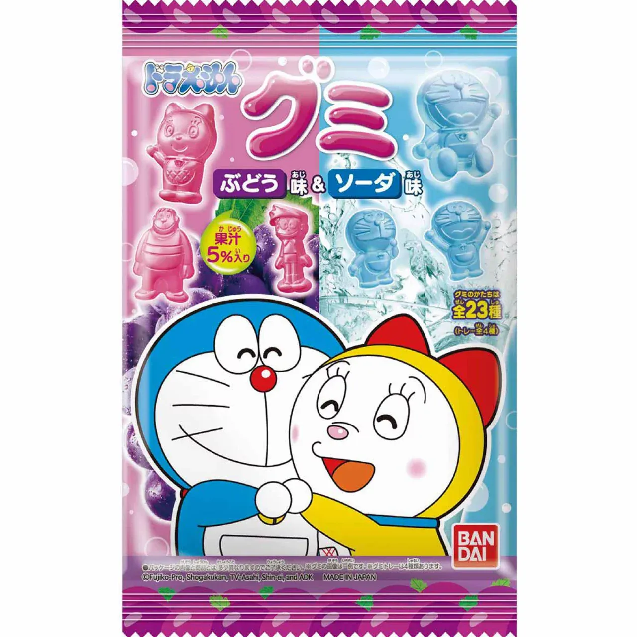 Bandai Doraemon Gummy 18 g
