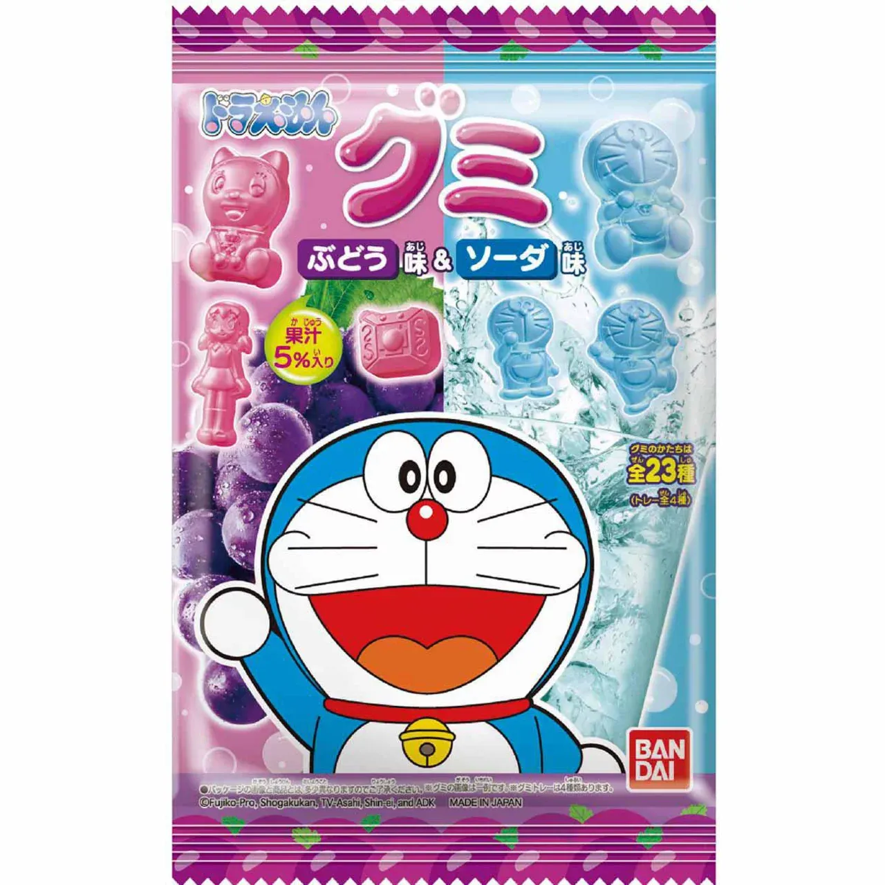 Bandai Doraemon Gummy 18 g