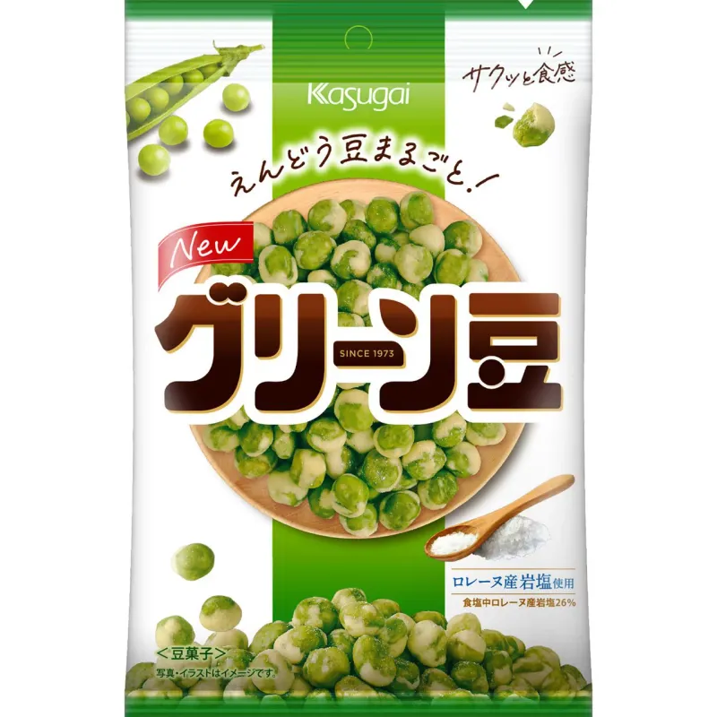 Kasugai Green Pea Snack 90 g
