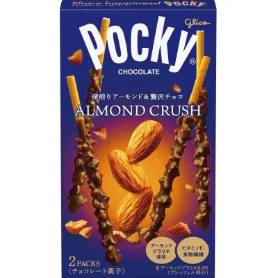 Glico Almond Crush Pocky 2 Bags