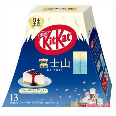 KitKat Blueberry Cheesecake Mt. Fuji Pack 13 Pieces