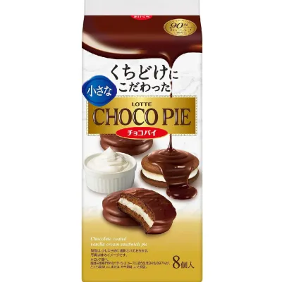 Lotte Mini Choco Pie 8-Piece Pack