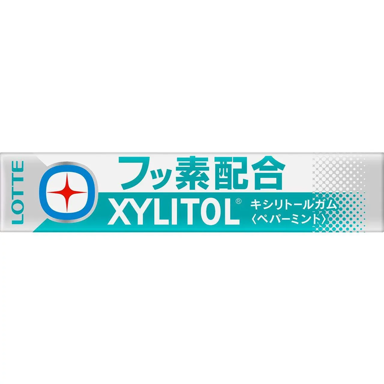 Lotte Xylitol + Fluoride Gum Peppermint 14 Pieces