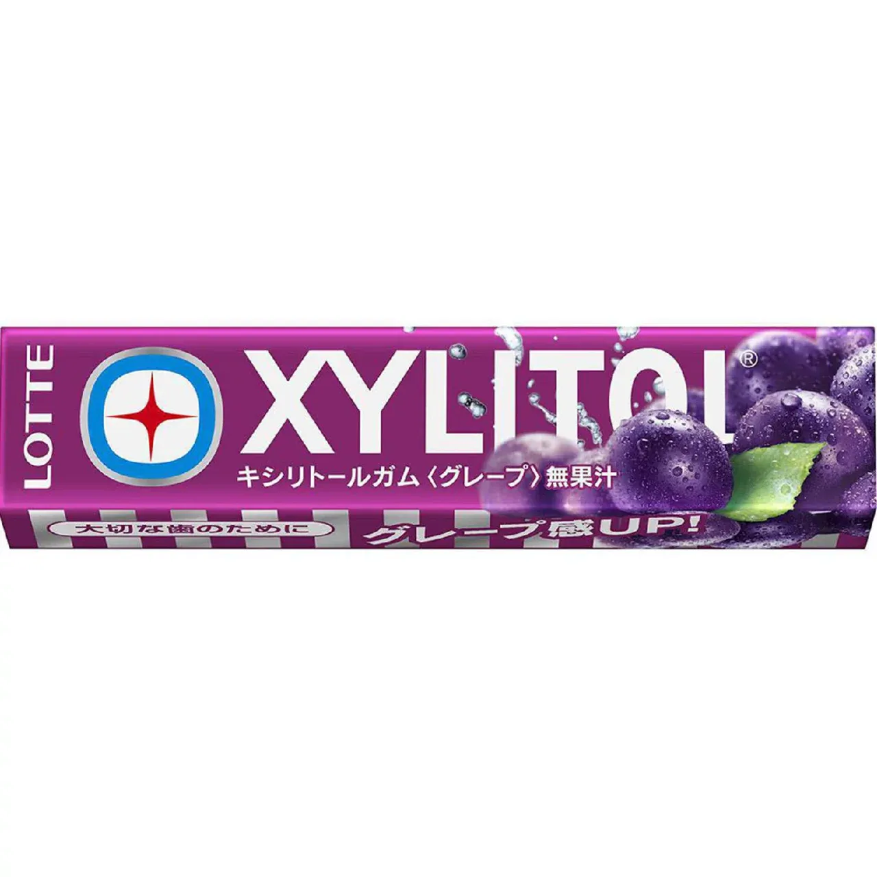 Lotte Xylitol Gum Grape 14 Pieces