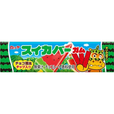 Lotte Suika Bar Gum 9 Pieces