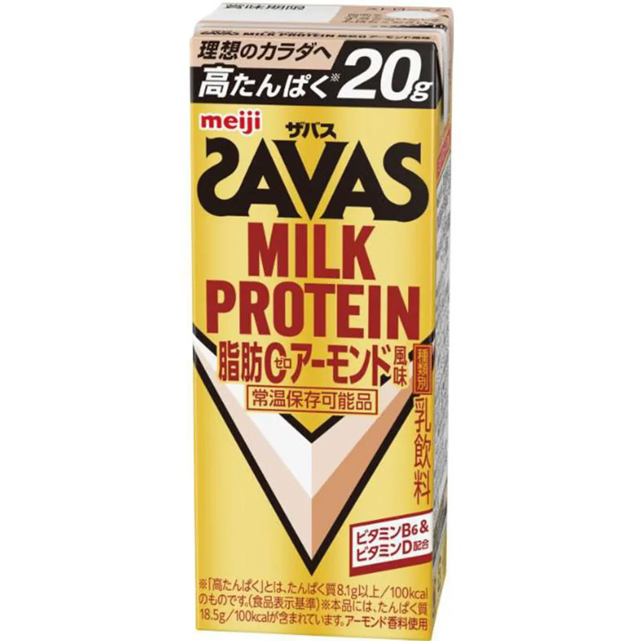 Meiji SAVAS Milk Protein Almond 20g 200ml