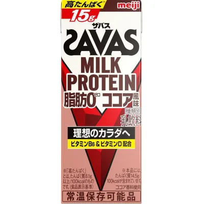 Meiji SAVAS Milk Protein Cocoa 200ml