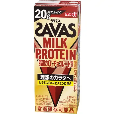 Meiji SAVAS Milk Protein Chocolate 200ml
